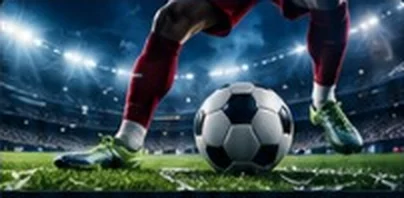 Football under stadium lights